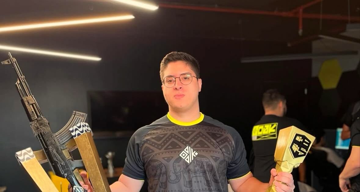 Amazonense disputa campeonato mundial de CS2 no Cazaquistão