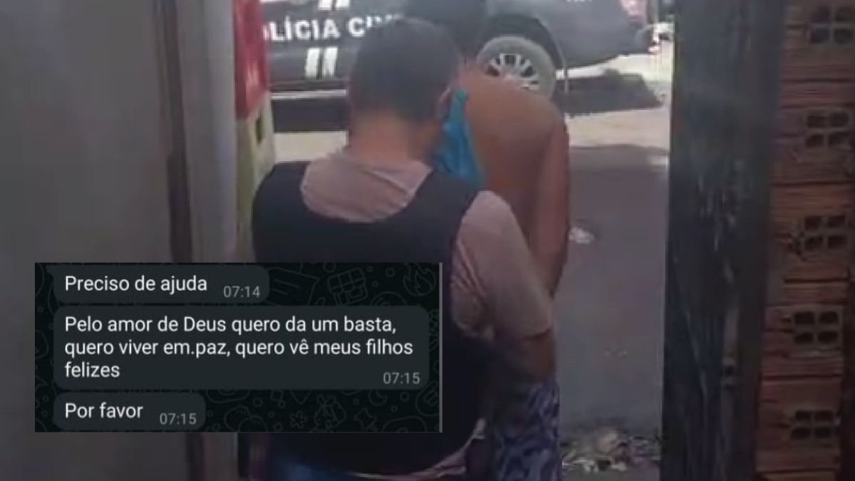 Mulher usa o celular do próprio agressor para pedir socorro em Manaus