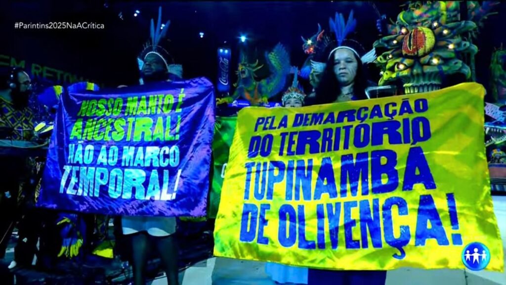 caprichoso parintins indígena ritual tupinambá-capa