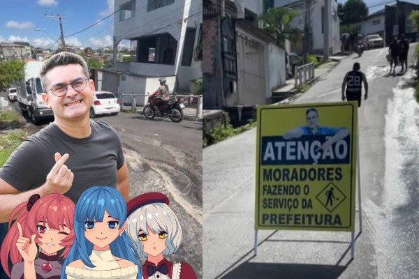 Enquanto população tapa buracos por conta própria, Prefeitura de Manaus gasta R$ 1,4 milhão em evento de anime (vídeo)