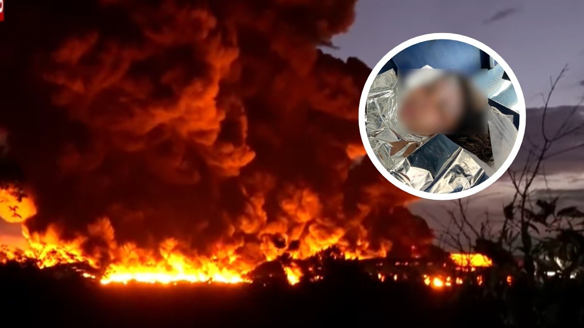 grávida incêndio fábrica manaus