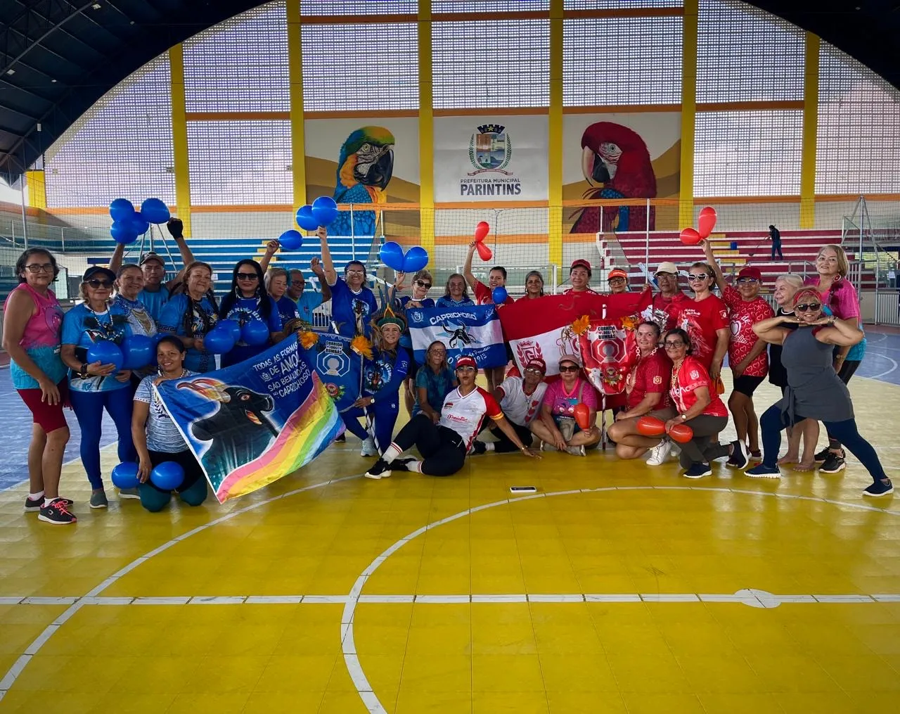 Idosos do programa Movimenta Parintins entram no clima do festival com atividade diferenciada – Parintins em Destaque